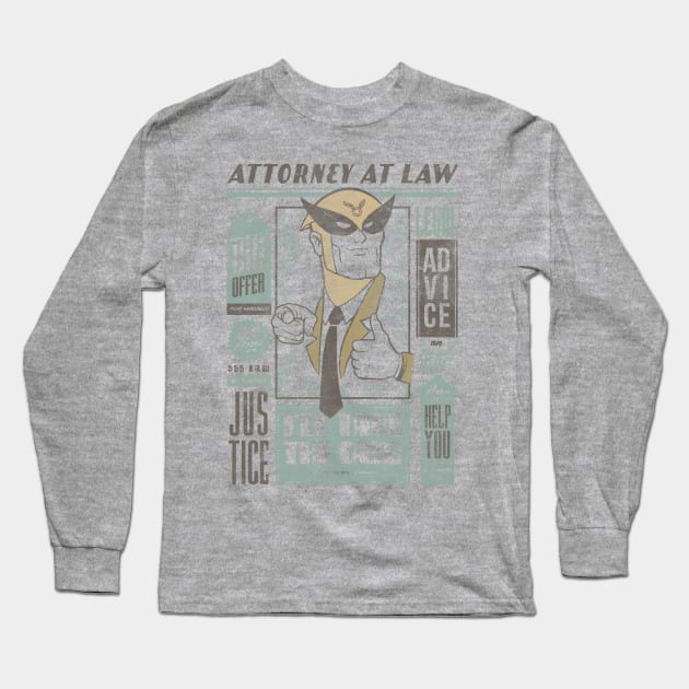 Attorney at Law Long Sleeve T-Shirt by Arinesart